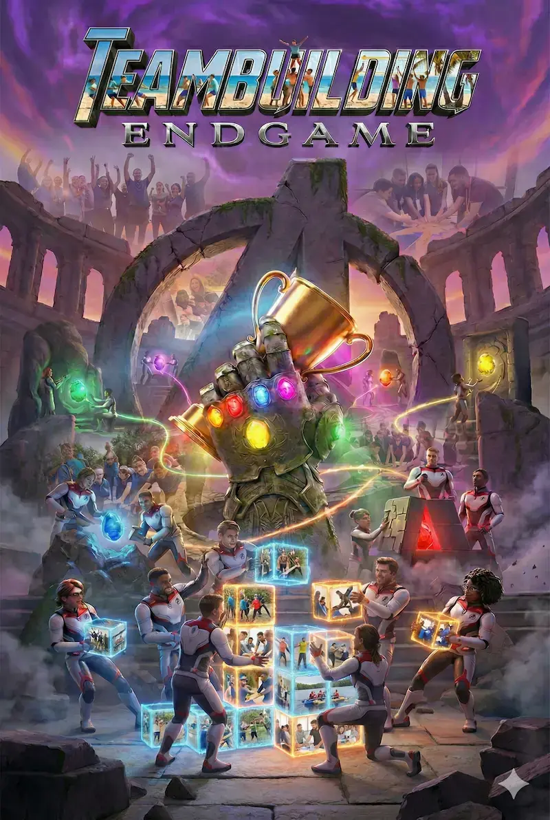 Poster Teambuilding Avenger Endgame