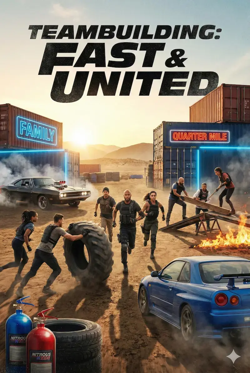 Poster Teambuilding Fast & Furious
