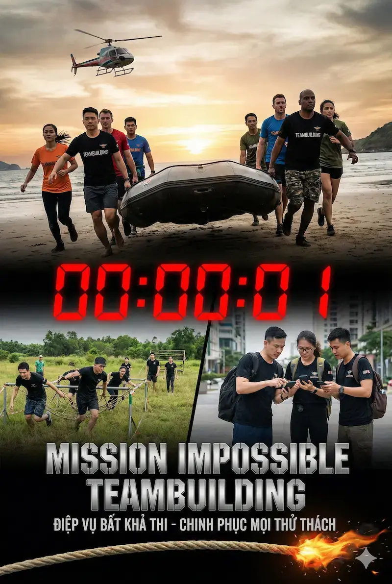 Poster Teambuilding Mission: Impossible